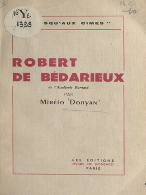 cover image of Robert de Bédarieux